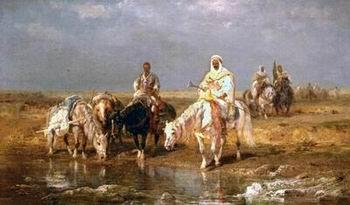 unknow artist Arab or Arabic people and life. Orientalism oil paintings  361 oil painting picture